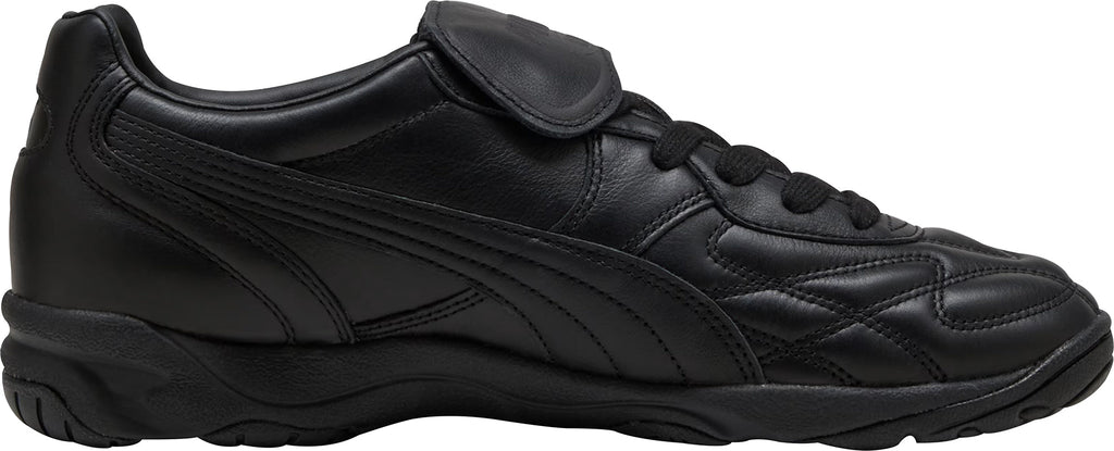 Puma King Leather Trainers - Black - View 4