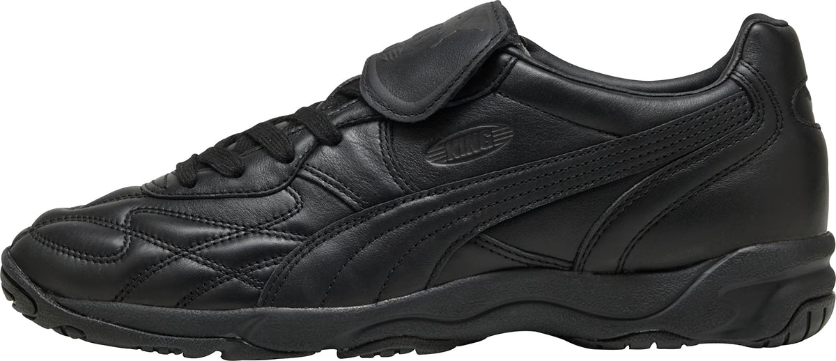 Puma King Leather Trainers - Black - View 1