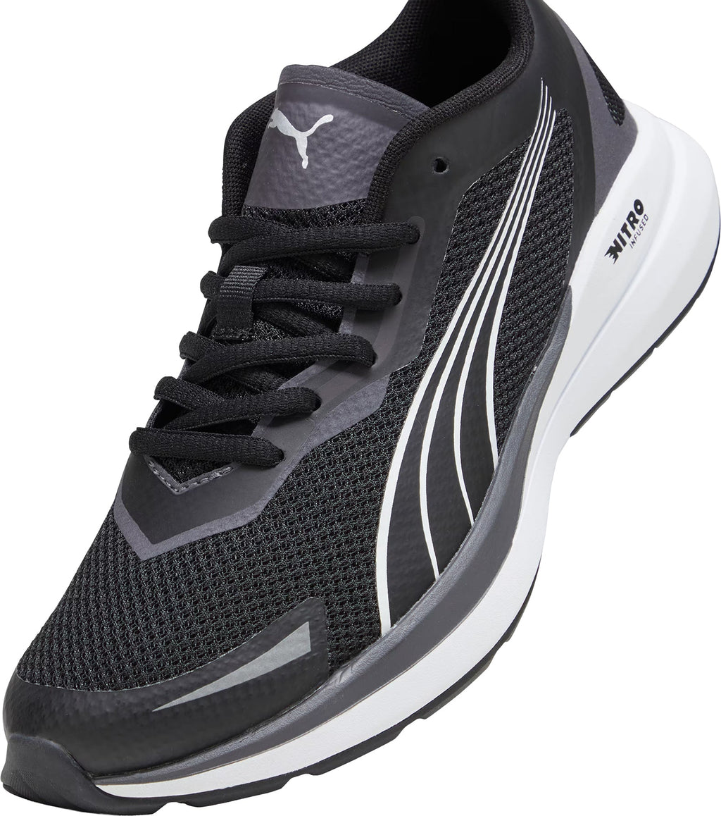 Puma Kruz Nitro Junior Running Shoes - Black - View 7