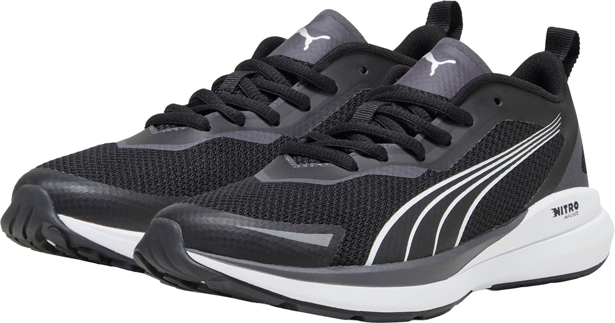 Puma Kruz Nitro Junior Running Shoes - Black - View 5
