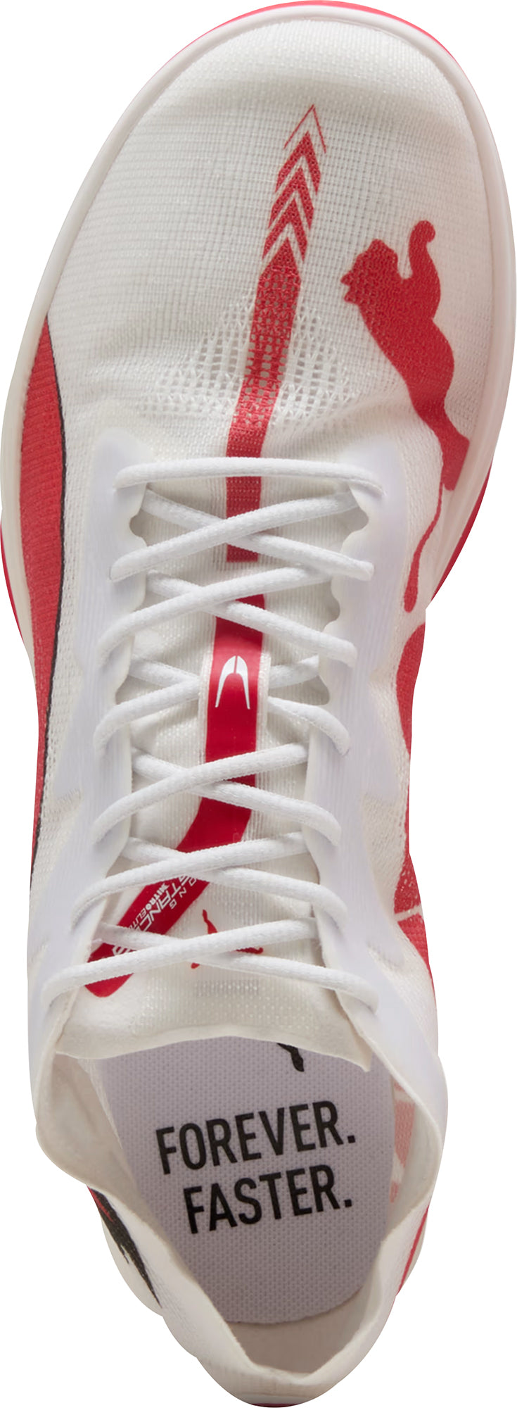 Puma Long Distance Nitro Elite 3 Running Spikes - White - View 4