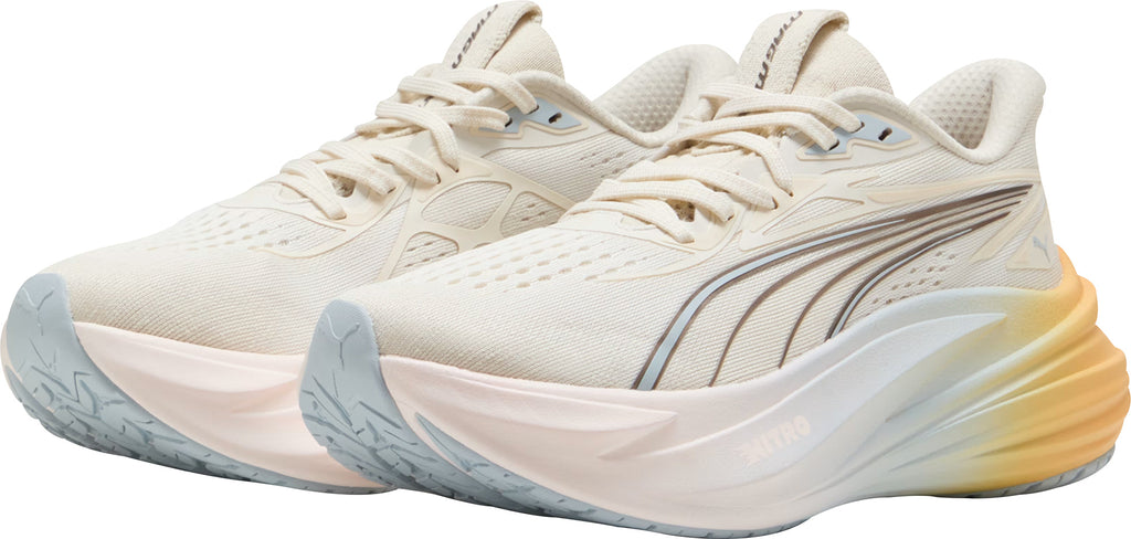 Puma MagMax Nitro 2 Women's Running Shoes - Cream - View 5