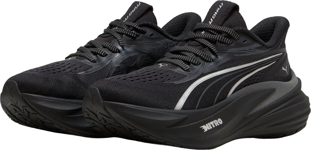 Puma MagMax Nitro 2 Women's Running Shoes - Black - View 5