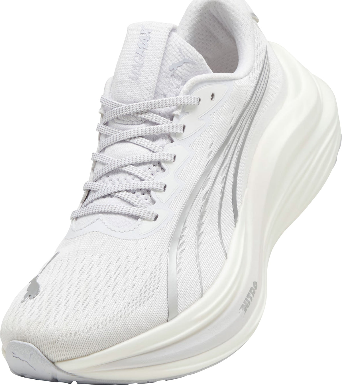 Puma MagMax Nitro Men's Running Shoes - White - View 7