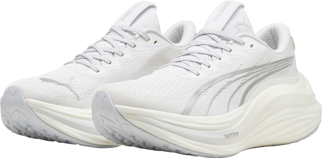 Puma MagMax Nitro Men's Running Shoes - White - View 5