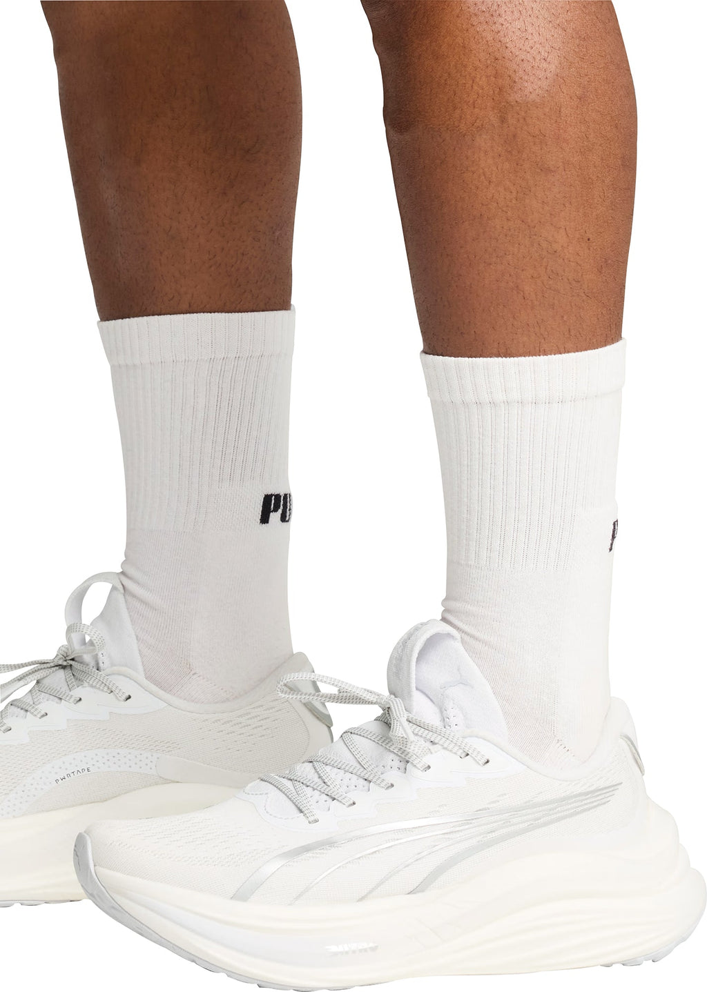 Puma MagMax Nitro Men's Running Shoes - White - View 8