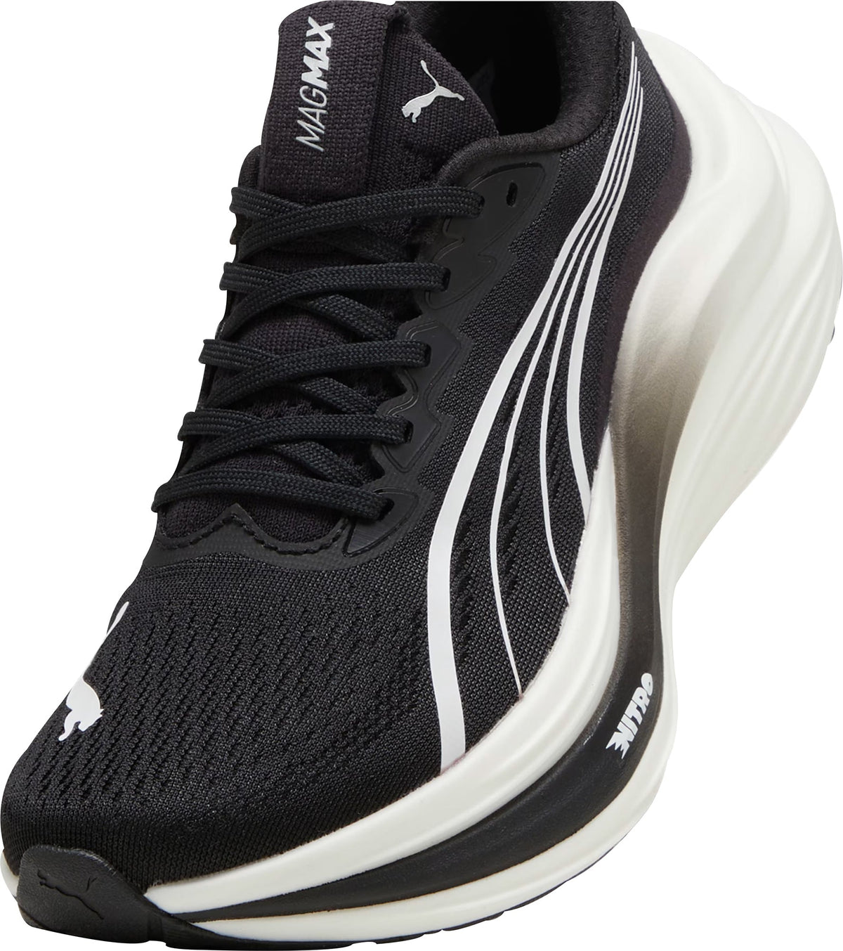 Puma MagMax Nitro Women's Running Shoes - Black - View 7