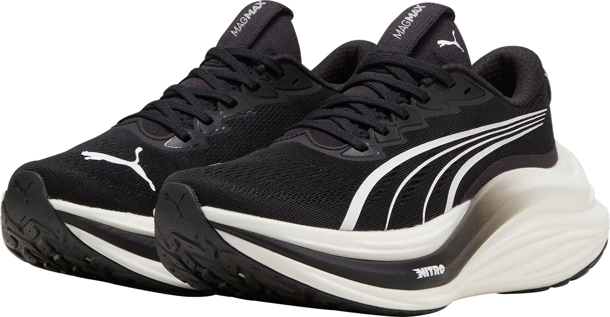 Puma MagMax Nitro Women's Running Shoes - Black - View 5