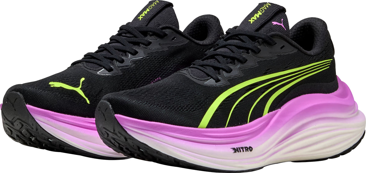 Puma MagMax Nitro Women's Running Shoes - Black - View 5