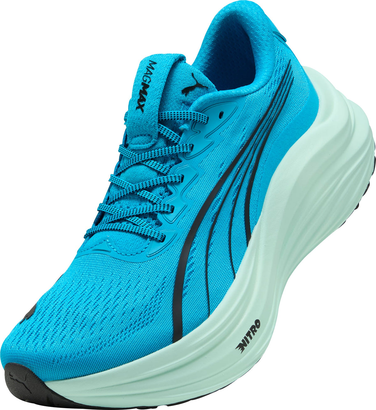 Puma MagMax Nitro Men's Running Shoes - Blue - View 7