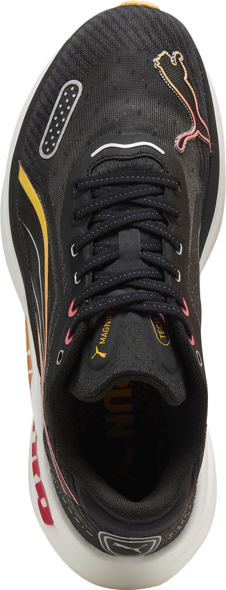 Puma Magnify Nitro 2 Tech Men's Running Shoes - Black - View 4