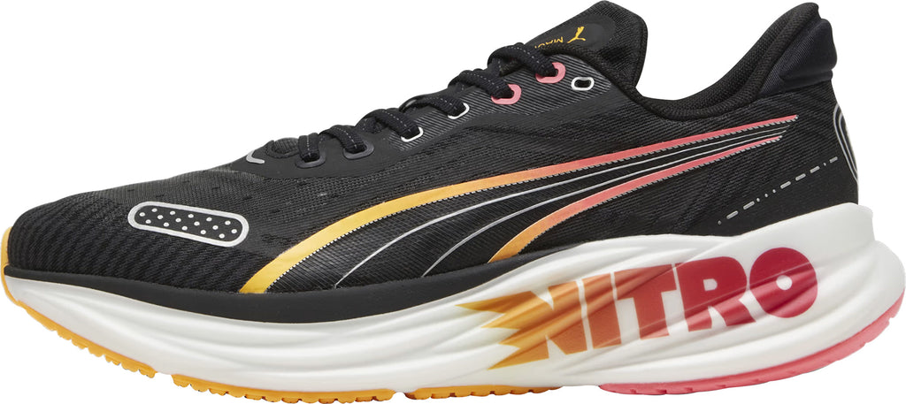 Puma Magnify Nitro 2 Tech Men's Running Shoes - Black - View 1
