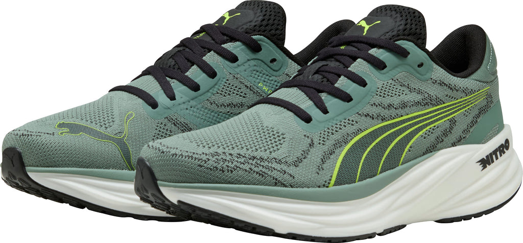 Puma Magnify Nitro 2 Men's Running Shoes - Green - View 5