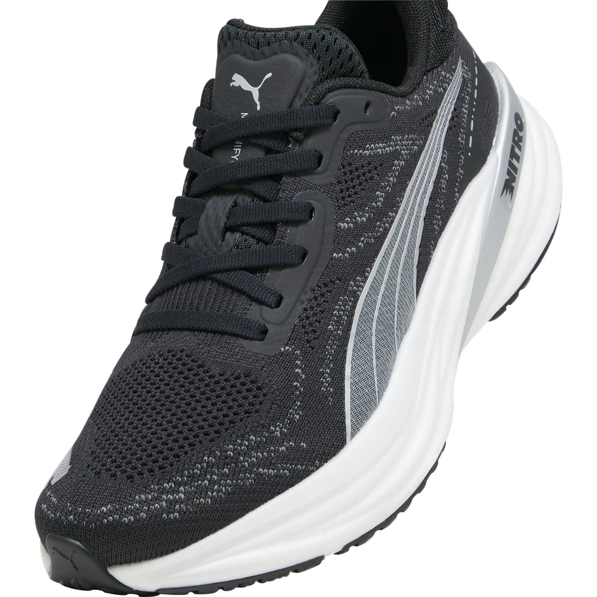 Puma Magnify Nitro 2 Women's Running Shoes - Black - View 6
