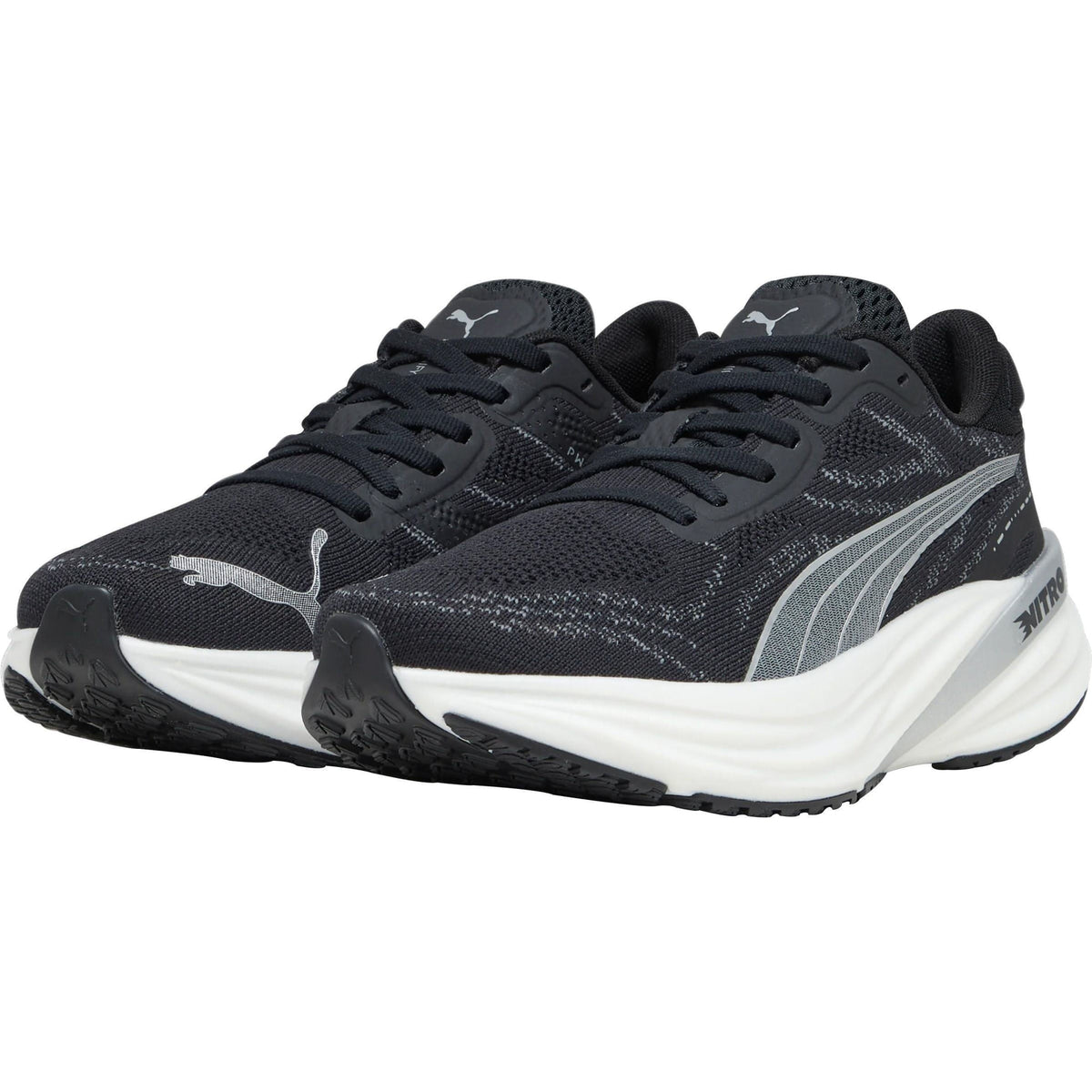 Puma Magnify Nitro 2 Women's Running Shoes - Black - View 5