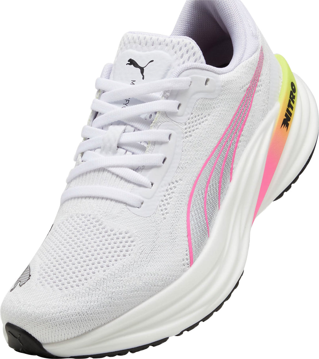 Puma Magnify Nitro 2 Women's Running Shoes - White - View 7