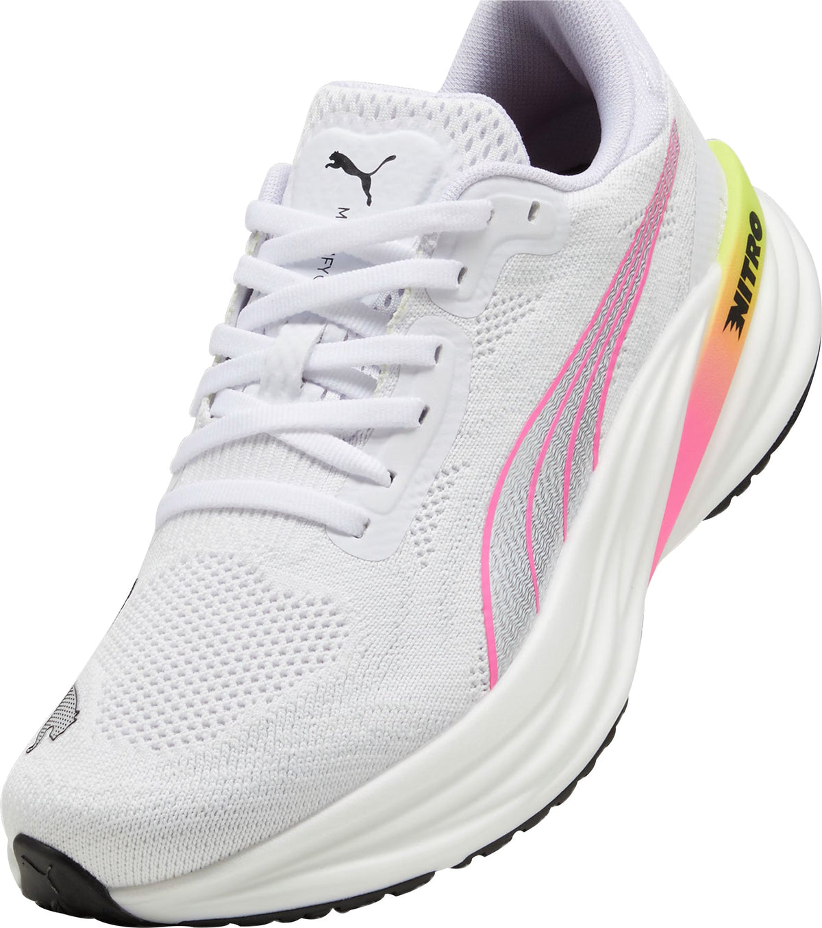 Puma Magnify Nitro 2 Women's Running Shoes - White - View 7