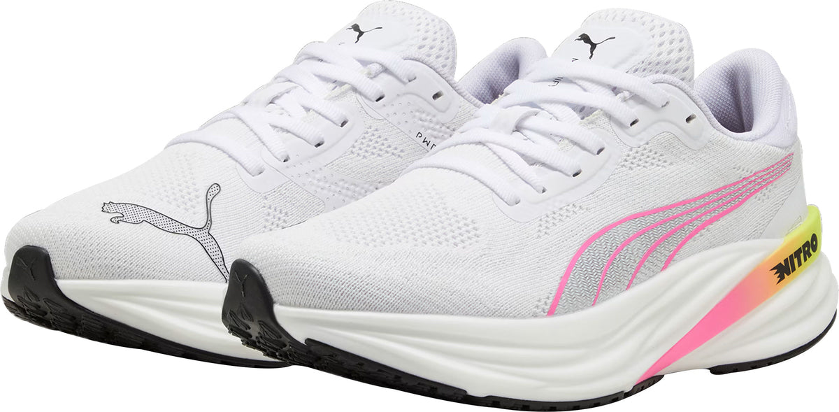 Puma Magnify Nitro 2 Women's Running Shoes - White - View 5