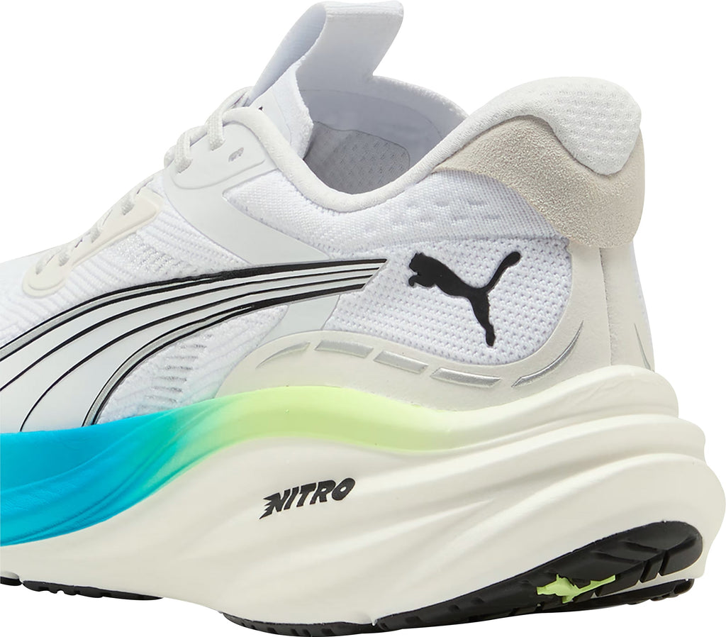 Puma Magnify Nitro 3 Men's Running Shoes - White - View 6