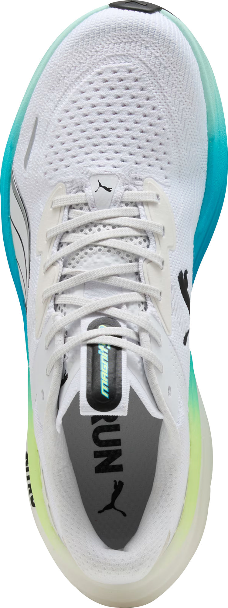 Puma Magnify Nitro 3 Men's Running Shoes - White - View 4
