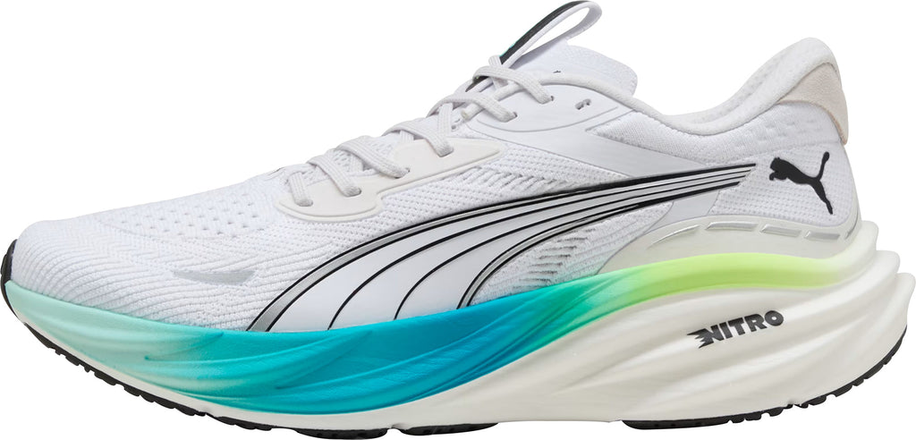Puma Magnify Nitro 3 Men's Running Shoes - White - View 1