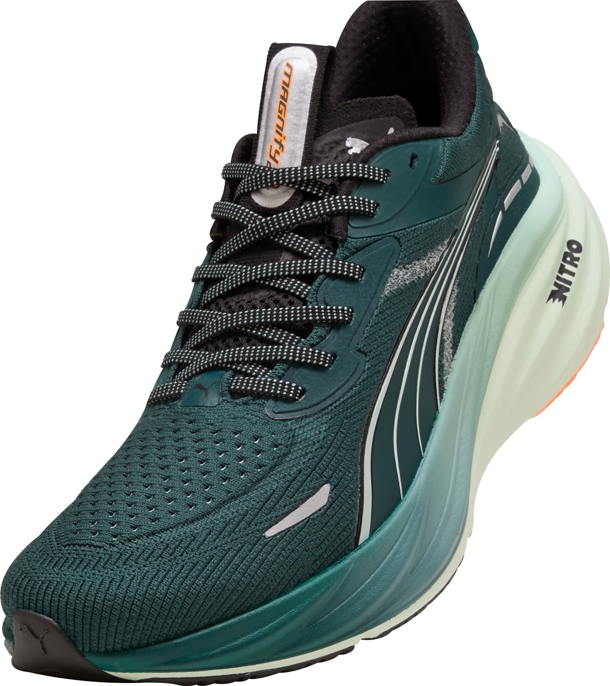 Puma Magnify Nitro 3 Men's Running Shoes - Green - View 7