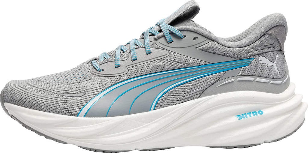 Puma Magnify Nitro 3 Men's Running Shoes - Grey - View 1