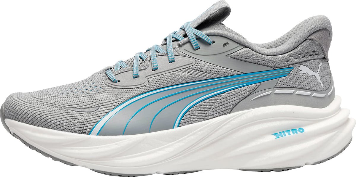 Puma Magnify Nitro 3 Men's Running Shoes - Grey - View 1