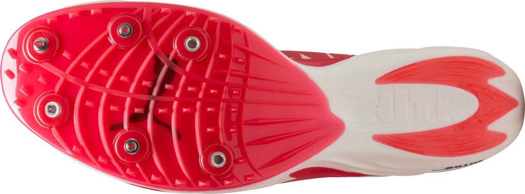 Puma Mid Distance Nitro Elite 3 Running Spikes - White - View 2