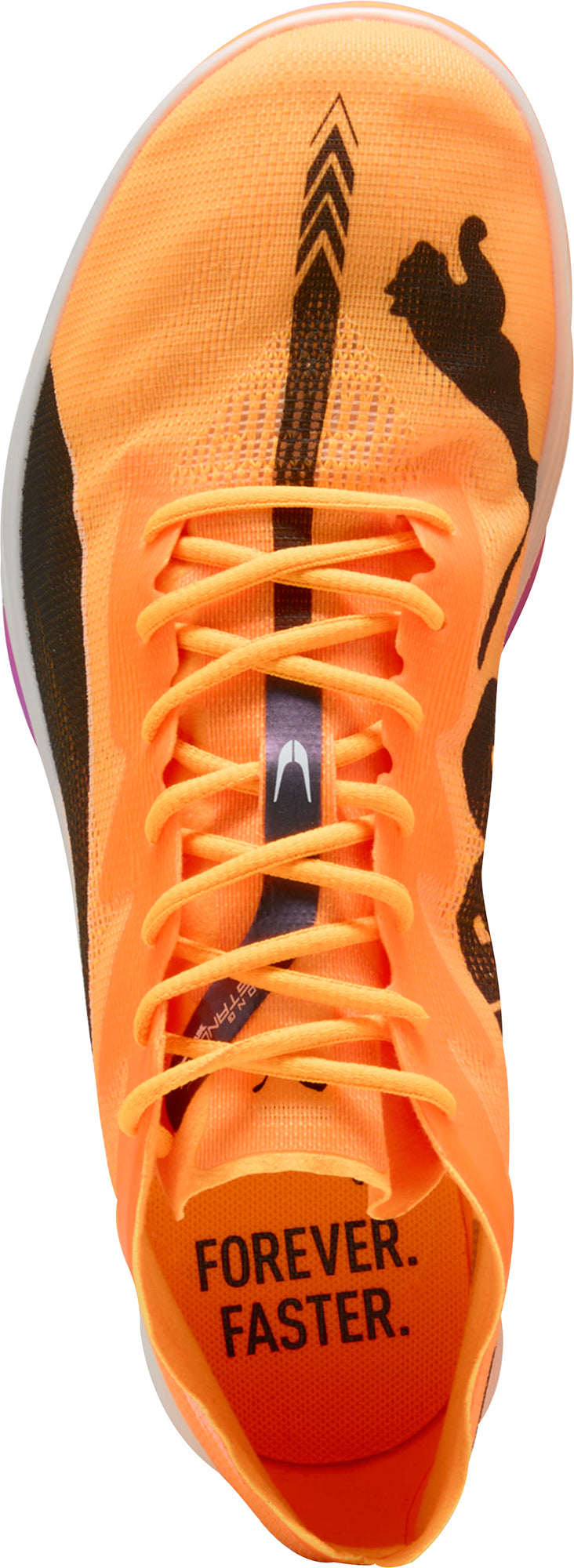 Puma Nitro Elite 3 Long Distance Running Spikes - Orange - View 4