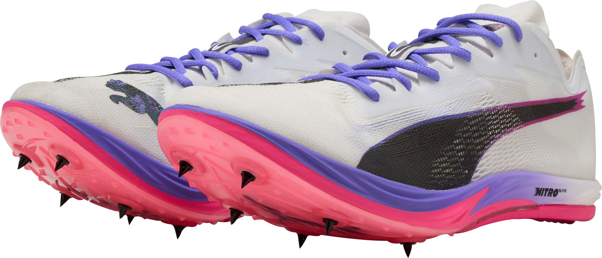 Puma Nitro Elite 3 Long Distance Running Spikes - White - View 5