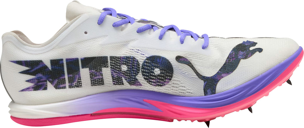 Puma Nitro Elite 3 Long Distance Running Spikes - White - View 3