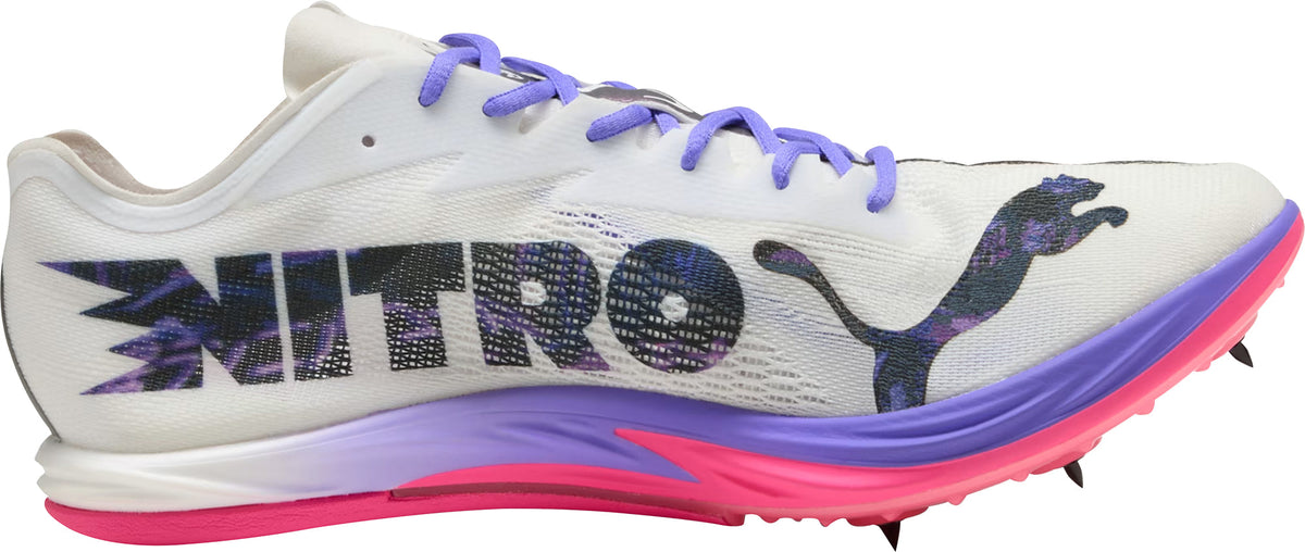 Puma Nitro Elite 3 Long Distance Running Spikes - White - View 3