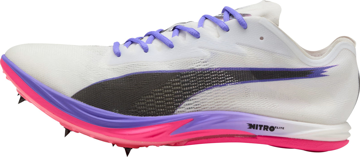 Puma Nitro Elite 3 Long Distance Running Spikes - White - View 1