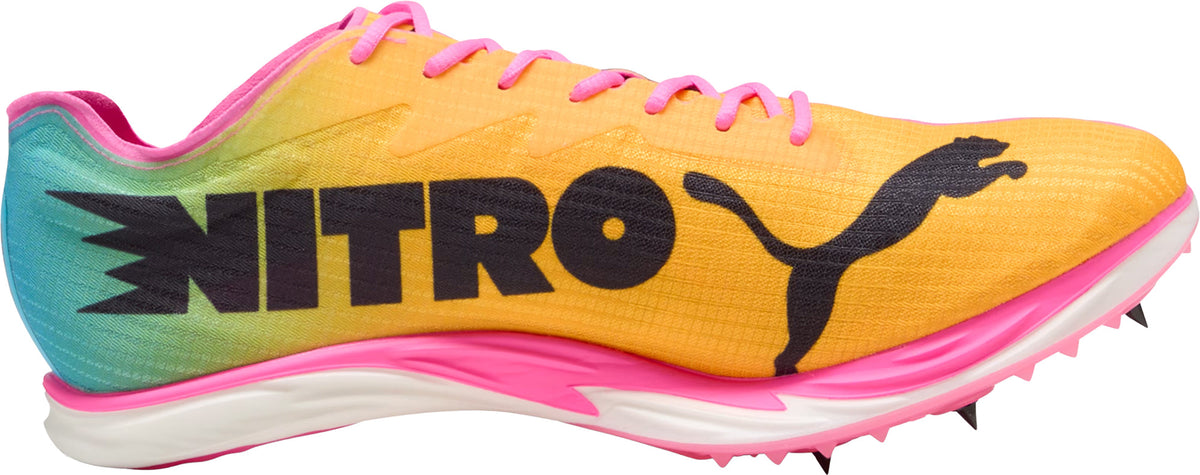 Puma Nitro Elite 3 Middle Distance Running Spikes - Pink - View 3
