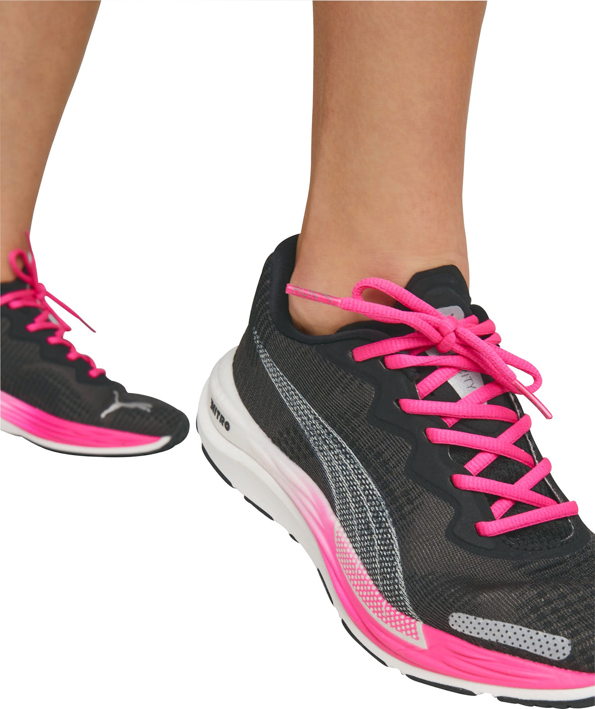 Puma Velocity Nitro 2 Women's Running Shoes - Black - View 7