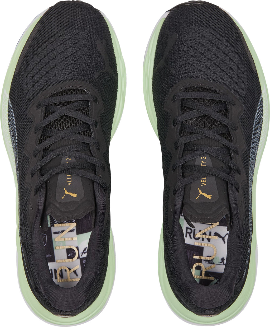 Puma Velocity Nitro 2 Women's Running Shoes - Black - View 4