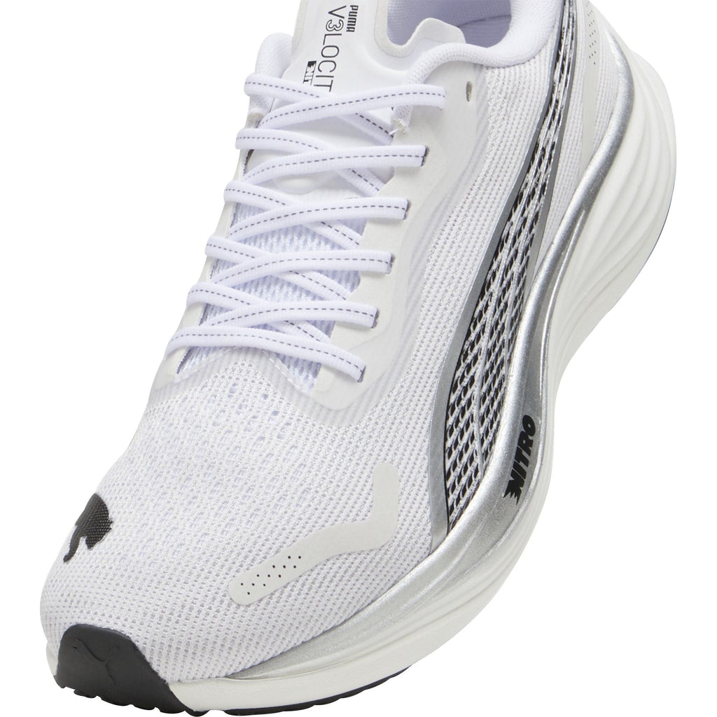 Puma Velocity Nitro 3 Men's Running Shoes - White - View 6