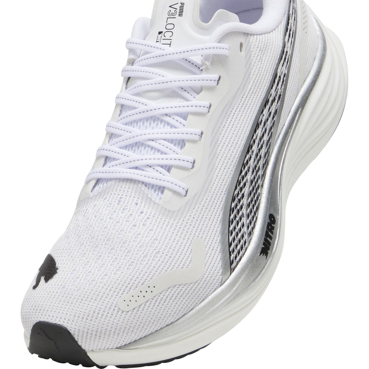 Puma Velocity Nitro 3 Men's Running Shoes - White - View 6