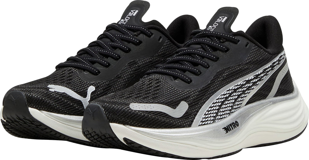 Puma Velocity Nitro 3 Women's Running Shoes - Black - View 5