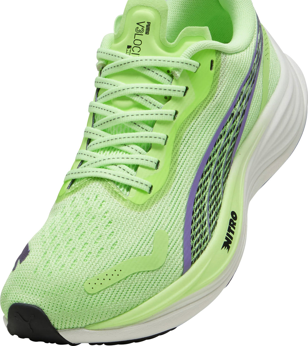 Puma Velocity Nitro 3 Women's Running Shoes - Green - View 7