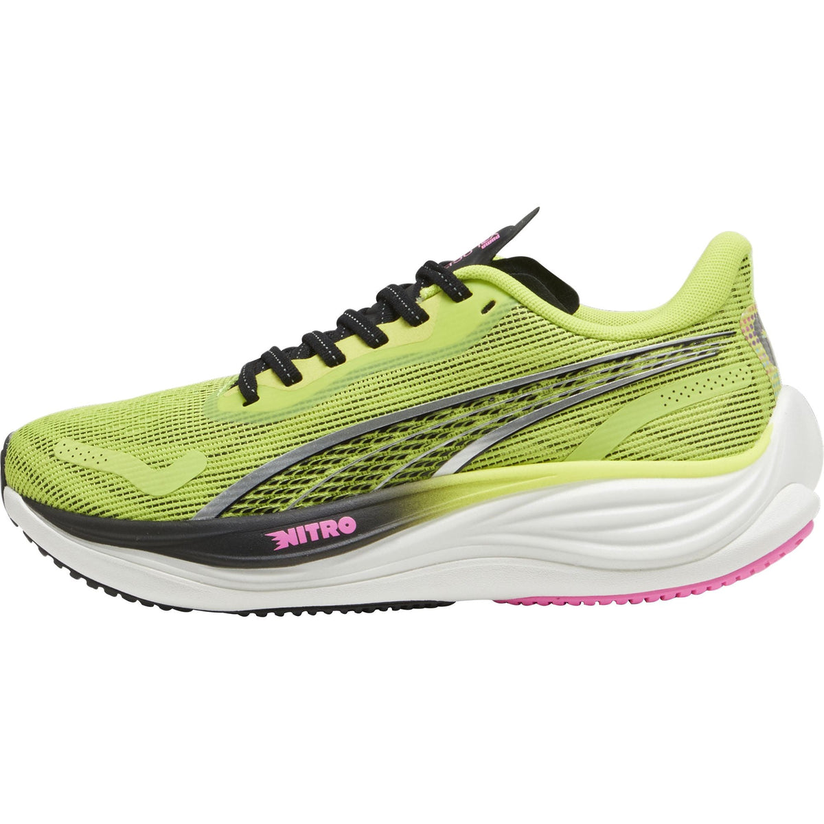 Puma Velocity Nitro 3 Women's Running Shoes - Green - View 1