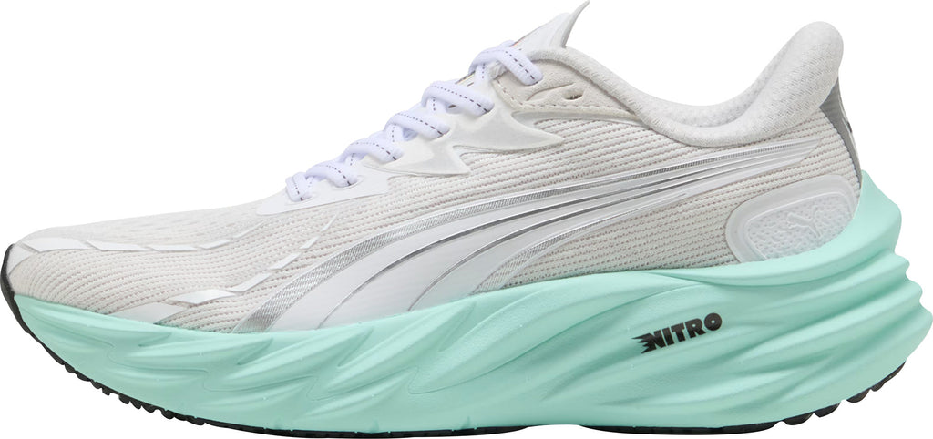 Puma Velocity Nitro 4 Women's Running Shoes - White - View 1
