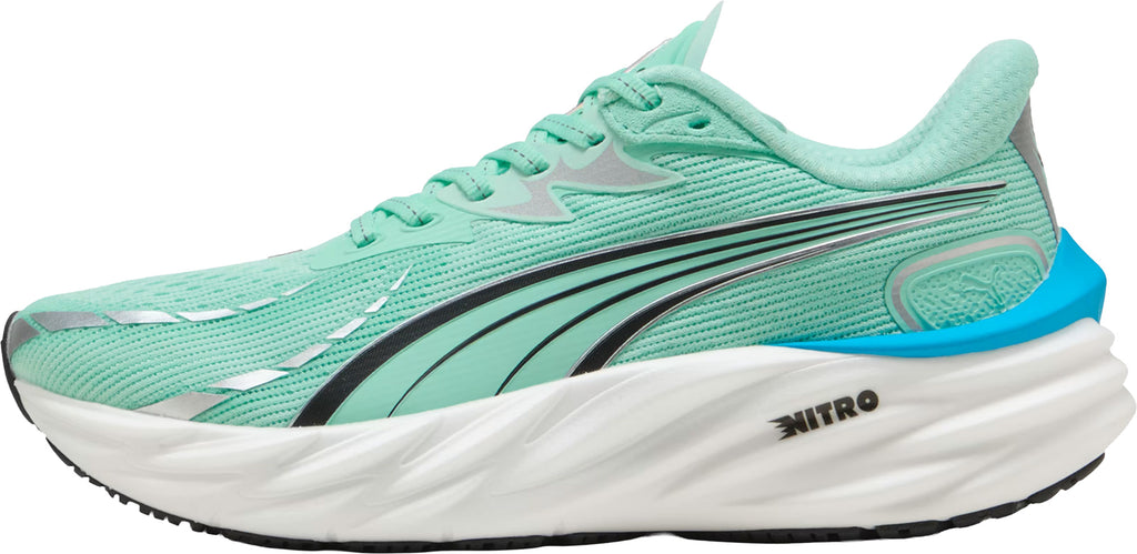 Puma Velocity Nitro 4 Women's Running Shoes - Green - View 1