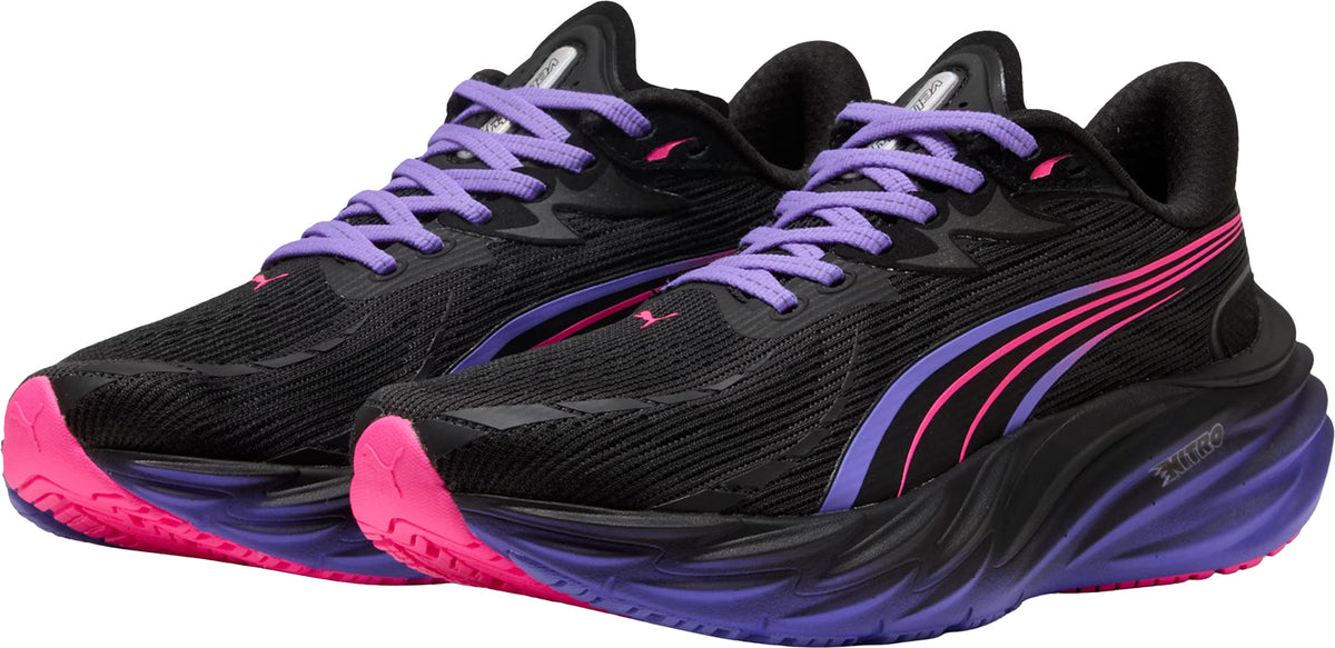 Puma Velocity Nitro 4 Women's Running Shoes - Black - View 5
