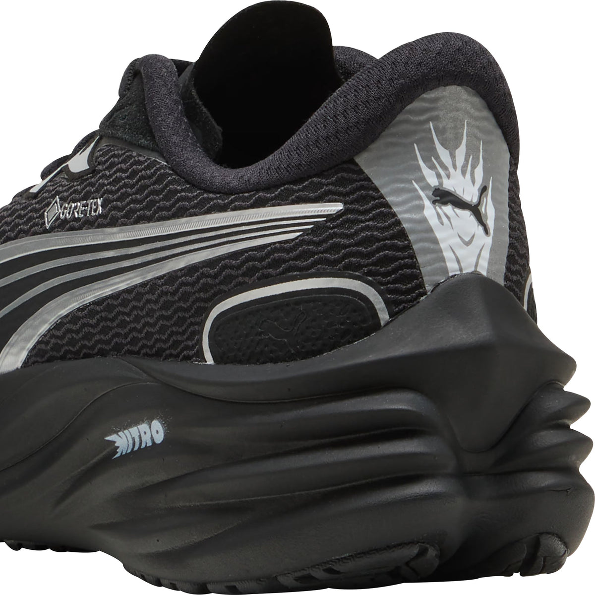 Puma Velocity Nitro 4 GORE-TEX Men's Running Shoes - Black - View 6
