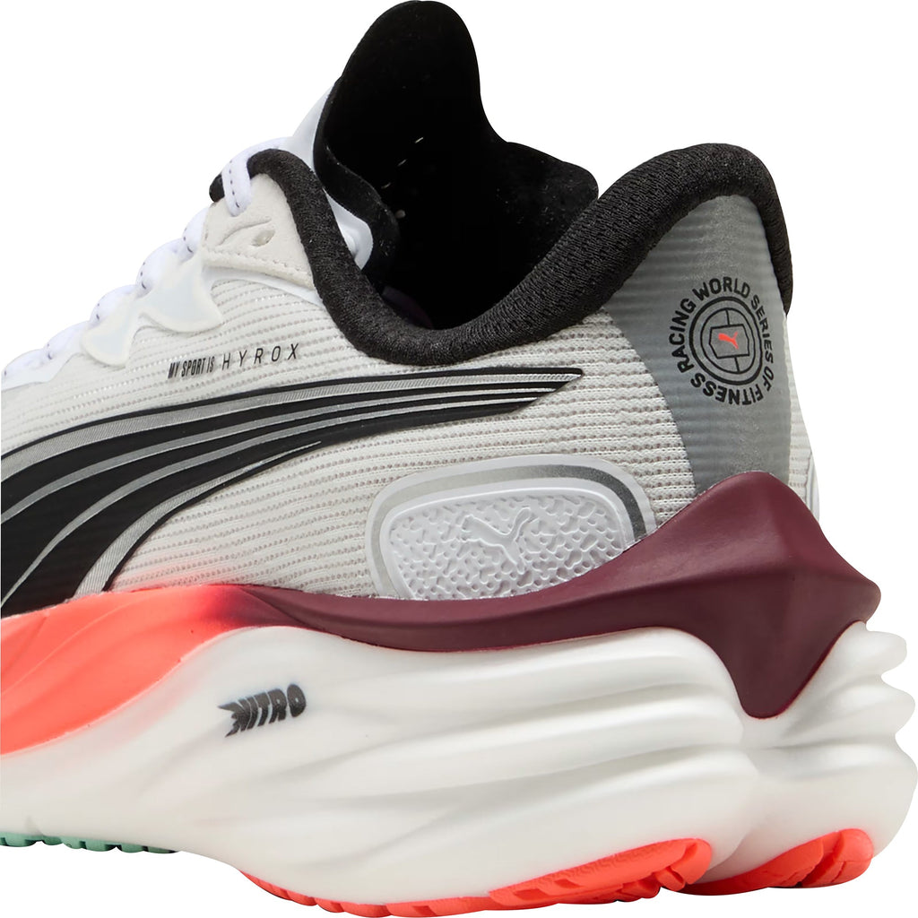 Puma Velocity Nitro 4 HYROX Men's Running Shoes - White - View 6