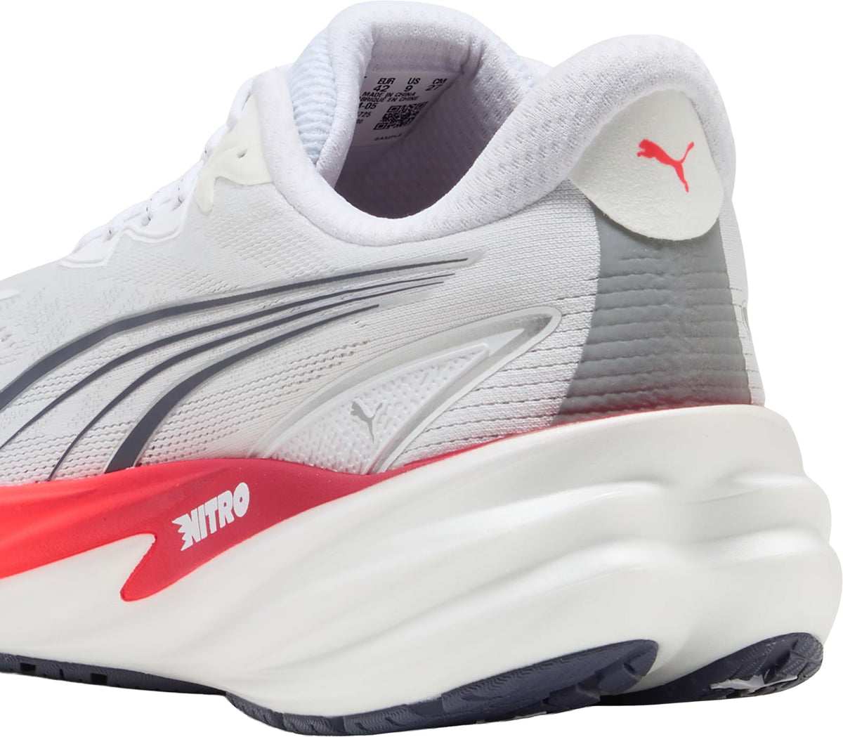 Puma Velocity Nitro 5 Men's Running Shoes - White - View 6
