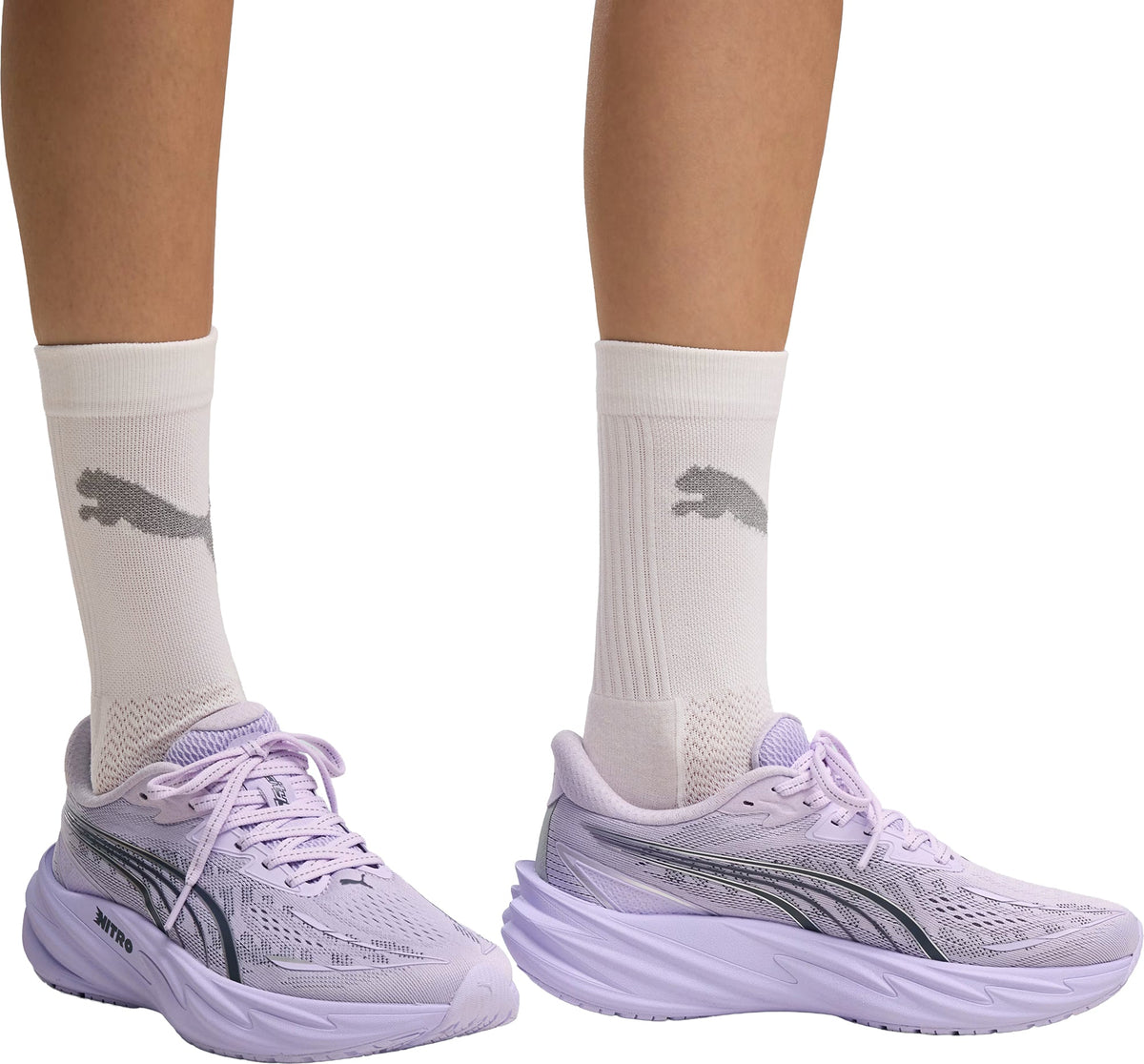 Puma Velocity Nitro 5 Women's Running Shoes - Purple - View 8