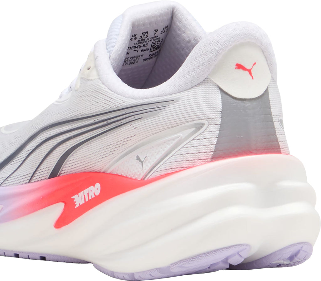 Puma Velocity Nitro 5 Women's Running Shoes - White - View 7